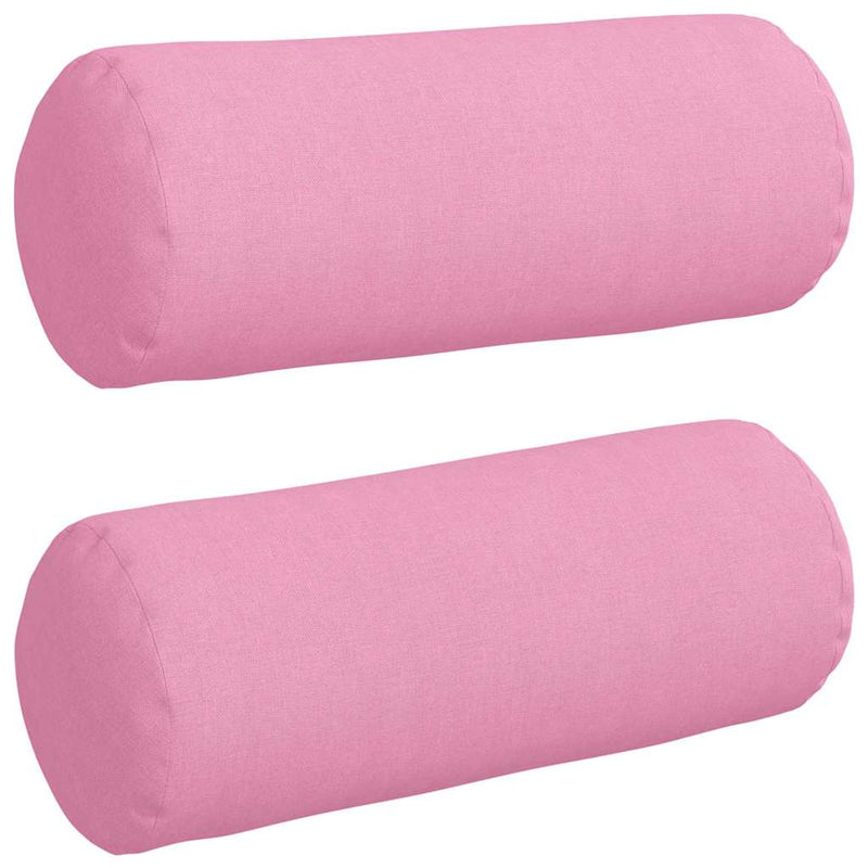 ギャラリービューアに画像をロードする, Vidaxl bolster kussens 2 stuks roze ø 15 x 40 cm stof
