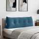 Vidaxl rugkussen blauw 120 x 24 x 50 cm fluweel