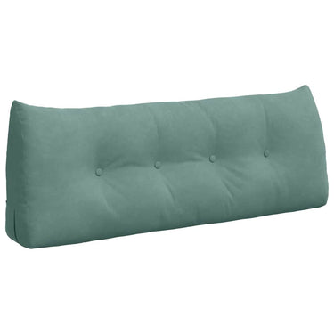 Vidaxl rugkussen zeegroen 120 x 24 x 50 cm fluweel