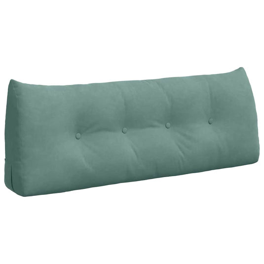 Vidaxl rugkussen zeegroen 120 x 24 x 50 cm fluweel