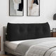 Vidaxl rugkussen zwart 140 x 24 x 50 cm fluweel