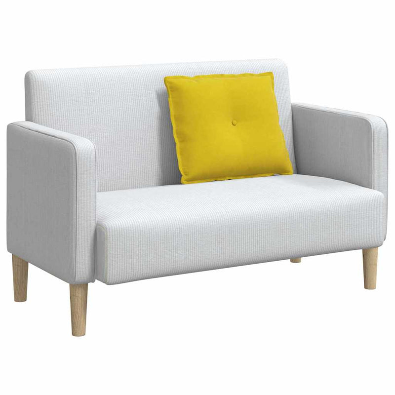 Afbeelding laden in galerijviewer, Vidaxl rugkussen geel 60 x 50 cm cordstof
