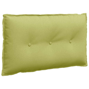 Vidaxl rugkussen lichtgroen 80 x 19 x 50 cm stof