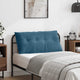 Vidaxl rugkussen blauw 100 x 50 cm cordstof