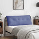 Vidaxl rugkussen jeans blauw 120 x 19 x 50 cm stof