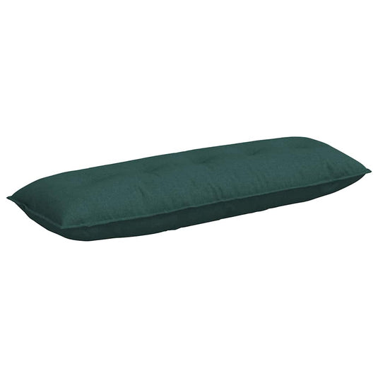 Vidaxl rugkussen donkergroen 140 x 19 x 50 cm stof