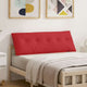 Vidaxl rugkussen rood 140 x 19 x 50 cm stof