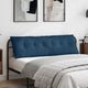Vidaxl rugkussen blauw 160 x 19 x 50 cm stof