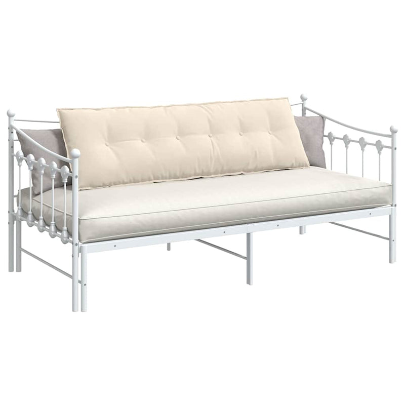 Afbeelding laden in galerijviewer, Vidaxl rugkussen beige 160 x 50 cm microvezel stof
