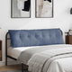 Vidaxl rugkussen blauw 160 x 50 cm cordstof