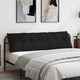 Vidaxl rugkussen zwart 180 x 19 x 50 cm stof