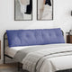 Vidaxl rugkussen jeans blauw 180 x 19 x 50 cm stof