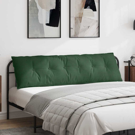 Vidaxl rugkussen jungle groen 180 x 50 cm cordstof