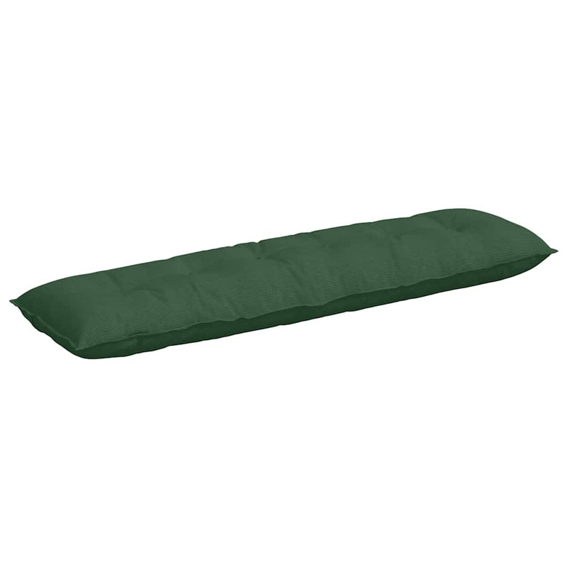 Afbeelding laden in galerijviewer, Vidaxl rugkussen jungle groen 180 x 50 cm cordstof
