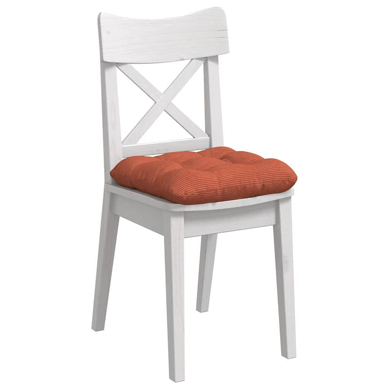 Chargez l'image dans la visionneuse de la galerie, Vidaxl zitkussens 4 pcs rood-oranje 45 x 45 cm katoen stof
