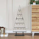 Vidaxl metalen kerstboom met standaard zwart 90 cm staal