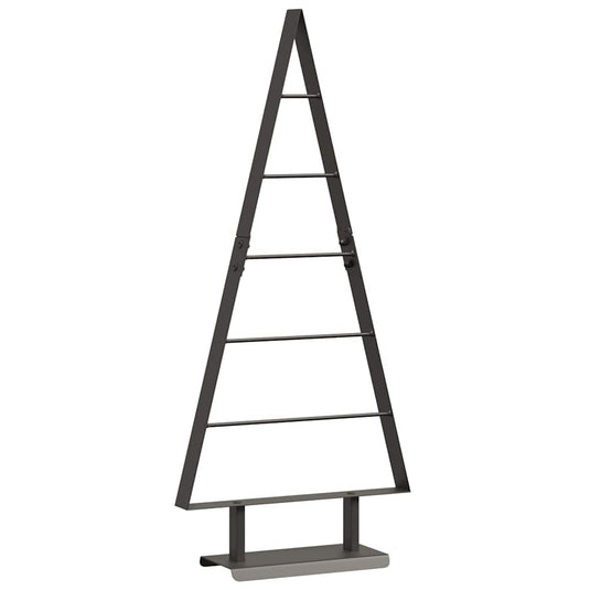 Vidaxl metalen kerstboom met standaard zwart 90 cm staal
