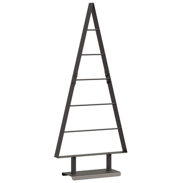 Vidaxl metalen kerstboom met standaard zwart 90 cm staal