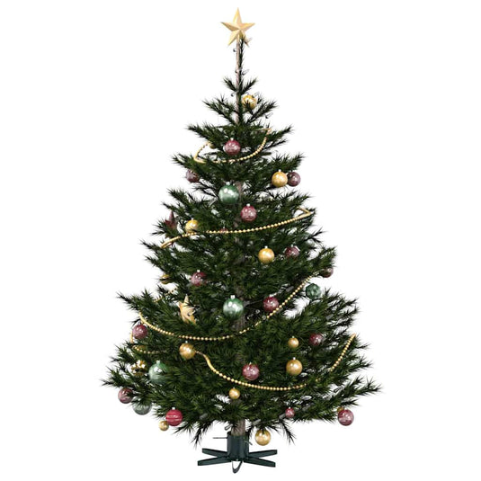 Vidaxl kerstboomstandaard 1.73 groen 50 x 50 x 15,5 cm staal