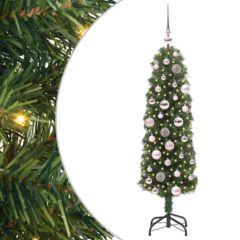 Afbeelding laden in galerijviewer, Vidaxl kunstkerstboom groen 120 cm pvc en staal en kunststof
