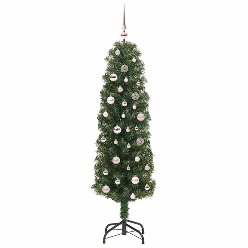 Afbeelding laden in galerijviewer, Vidaxl kunstkerstboom groen 150 cm pvc en staal en kunststof

