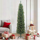 Vidaxl kunstkerstboom groen 180 cm pvc en staal en kunststof