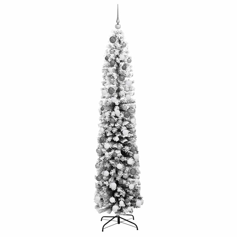 Afbeelding laden in galerijviewer, Vidaxl kunstkerstboom groen 180 cm pvc en staal en kunststof
