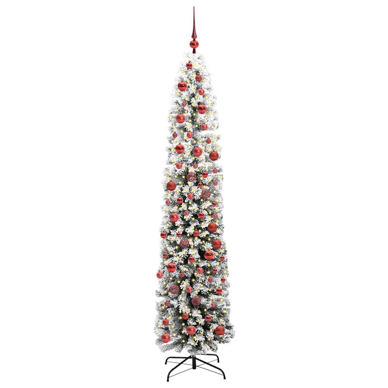 Afbeelding laden in galerijviewer, Vidaxl kunstkerstboom groen 180 cm pvc en staal en kunststof
