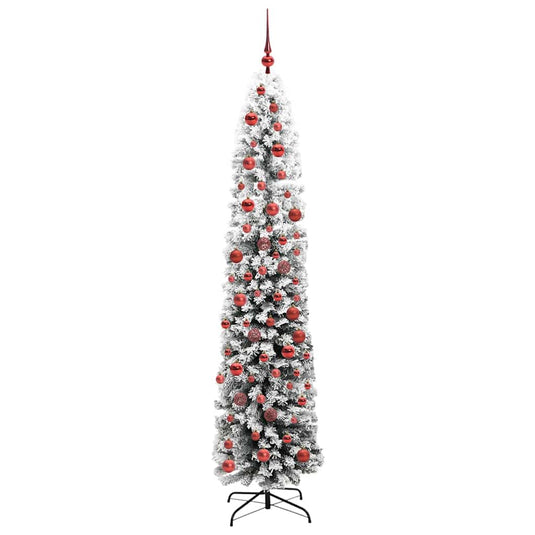 Vidaxl kunstkerstboom groen 180 cm pvc en staal en kunststof