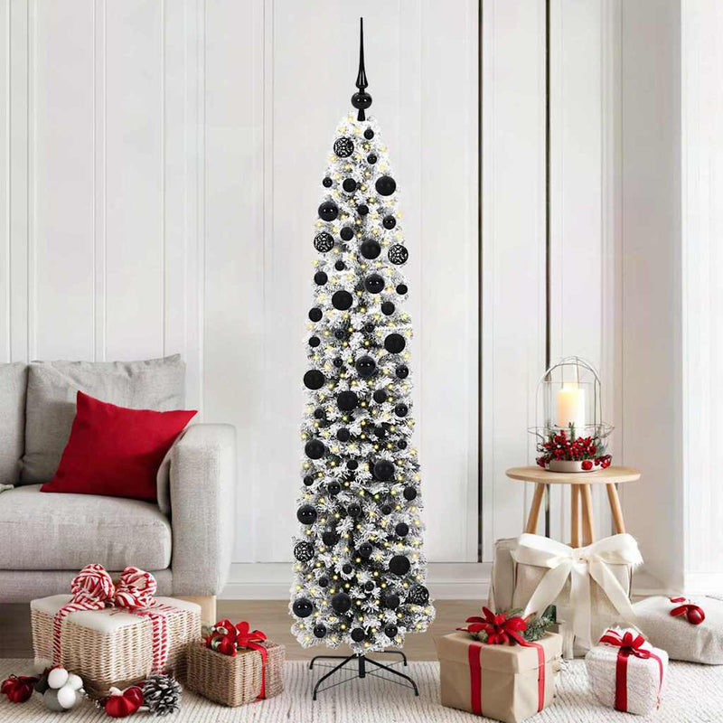 Afbeelding laden in galerijviewer, Vidaxl kunstkerstboom groen 180 cm pvc en staal en kunststof
