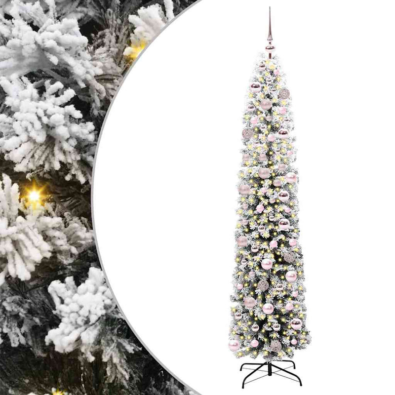 Afbeelding laden in galerijviewer, Vidaxl kunstkerstboom groen 180 cm pvc en staal en kunststof
