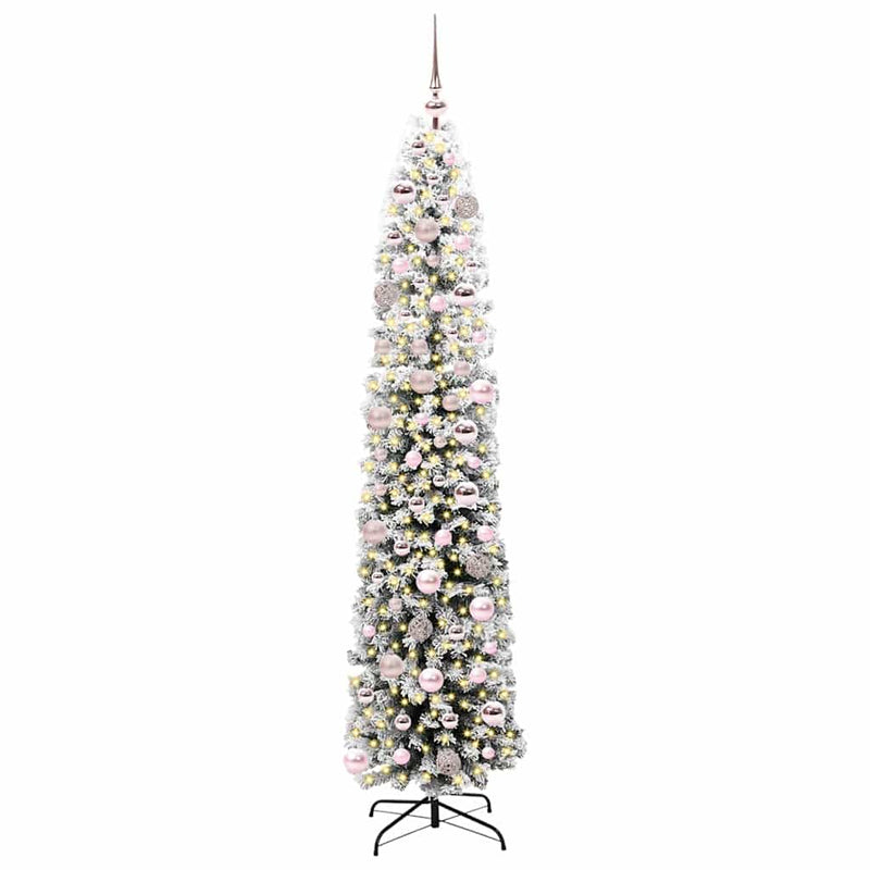 Afbeelding laden in galerijviewer, Vidaxl kunstkerstboom groen 180 cm pvc en staal en kunststof
