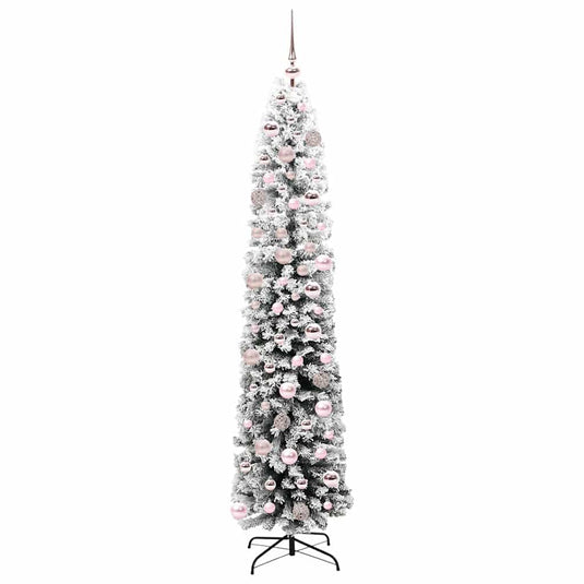 Vidaxl kunstkerstboom groen 180 cm pvc en staal en kunststof