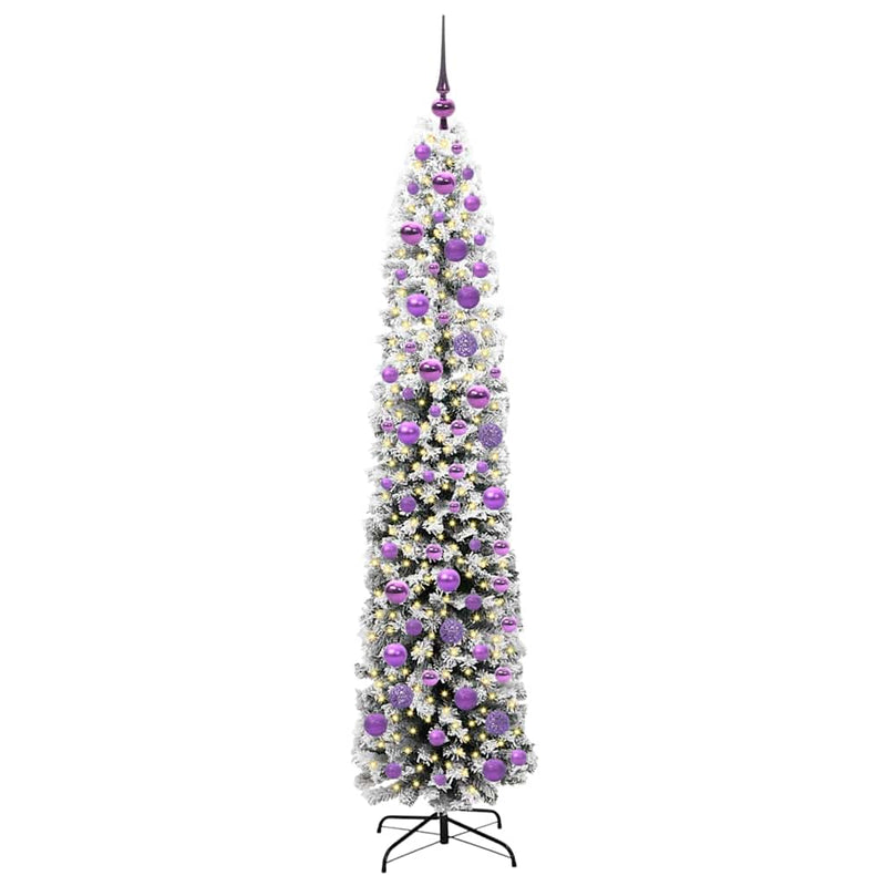 Afbeelding laden in galerijviewer, Vidaxl kunstkerstboom groen 180 cm pvc en staal en kunststof
