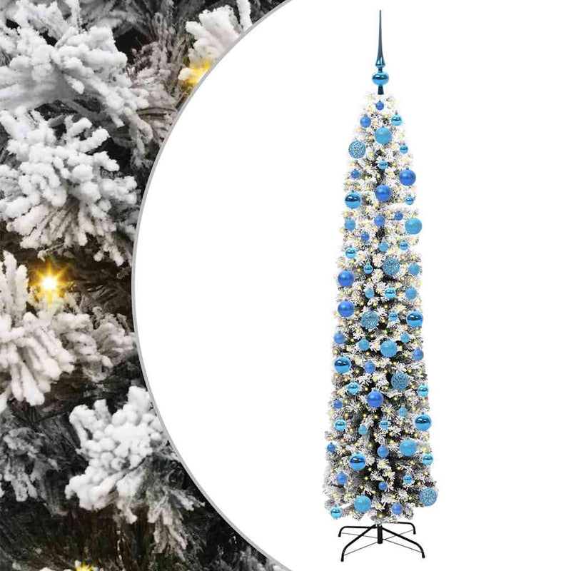 Afbeelding laden in galerijviewer, Vidaxl kunstkerstboom groen 180 cm pvc en staal en kunststof
