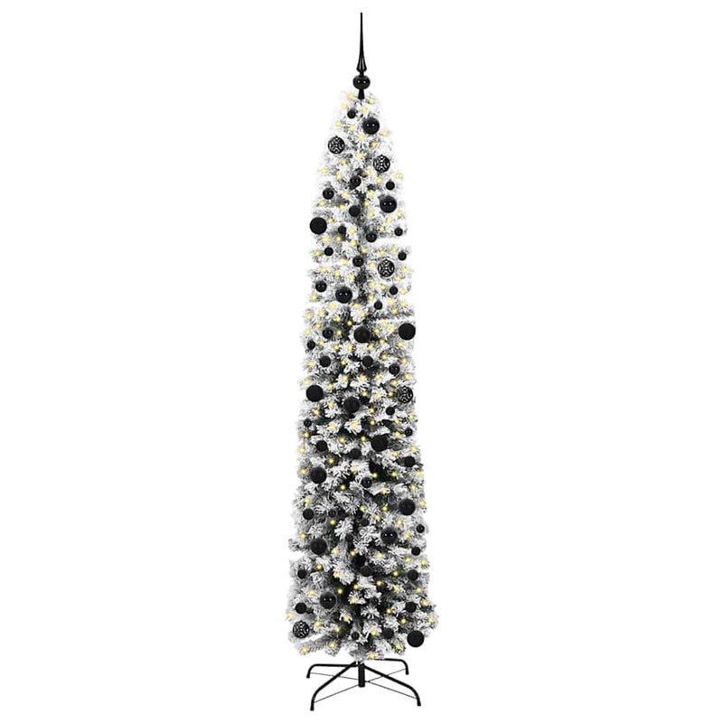 ギャラリービューアに画像をロードする, Vidaxl kunstkerstboom groen 240 cm pvc en staal en kunststof

