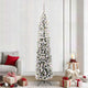 Vidaxl kunstkerstboom groen 240 cm pvc en staal en kunststof