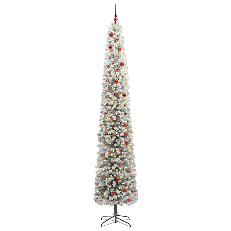 Afbeelding laden in galerijviewer, Vidaxl kunstkerstboom groen 300 cm pvc en staal en kunststof
