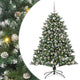 Vidaxl kunstkerstboom met 150 led groen 150 cm pvc en plastic en staal