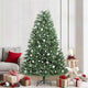 Vidaxl kunstmatige inklapbare kerstboom groen 210 cm pvc en metaal