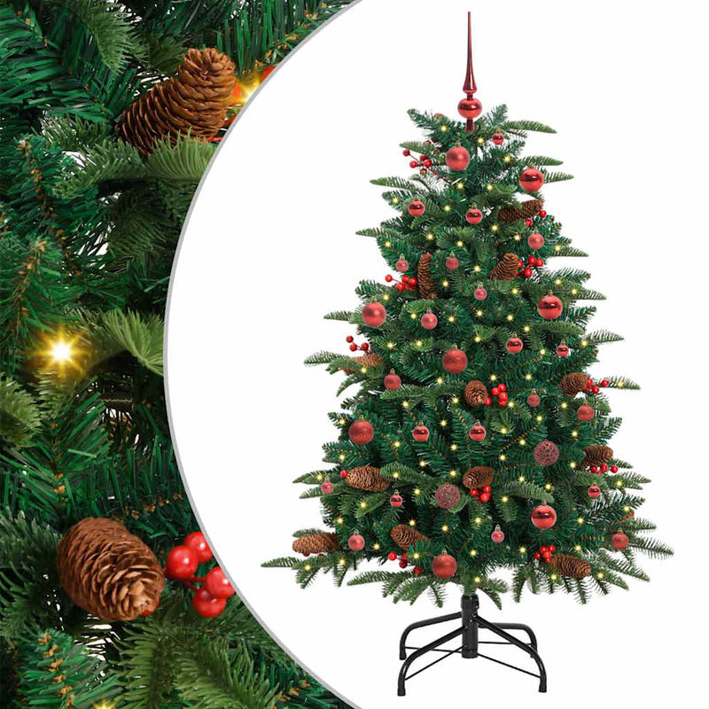 Afbeelding laden in galerijviewer, Vidaxl kunstkerstboom groen 150 cm pvc en metaal en plastic
