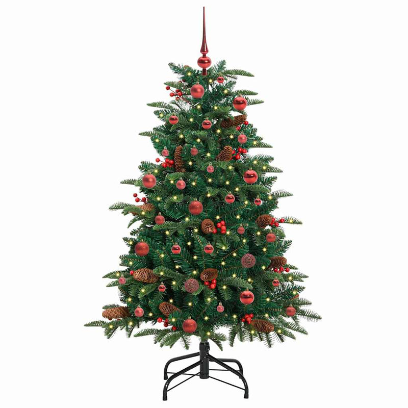 Afbeelding laden in galerijviewer, Vidaxl kunstkerstboom groen 150 cm pvc en metaal en plastic
