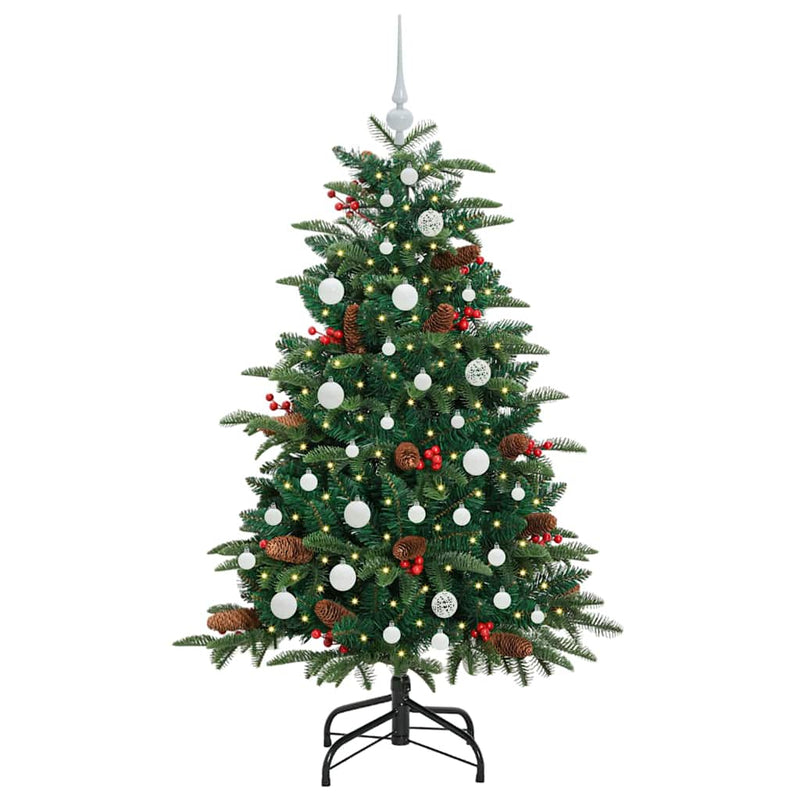 Afbeelding laden in galerijviewer, Vidaxl kunstkerstboom groen 150 cm pvc en metaal en plastic
