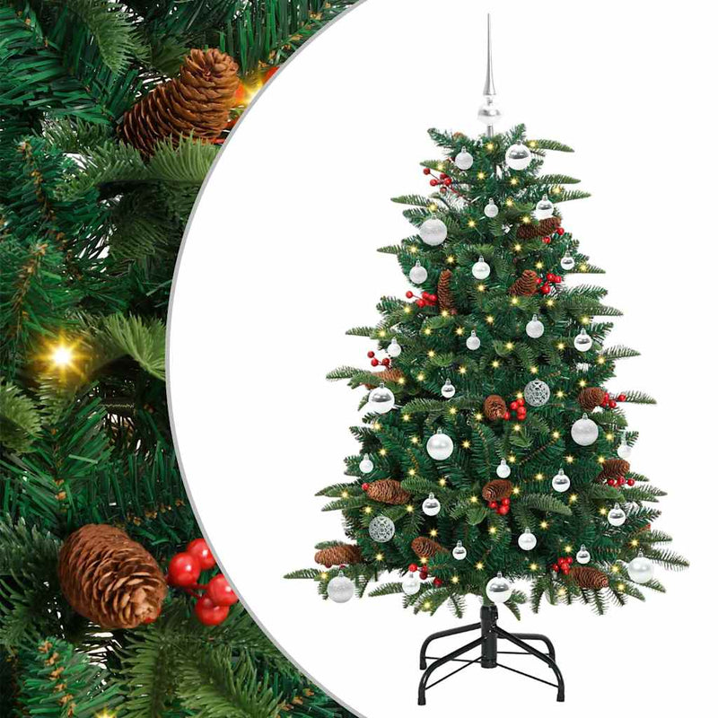 Afbeelding laden in galerijviewer, Vidaxl kunstkerstboom groen 150 cm pvc en metaal en plastic
