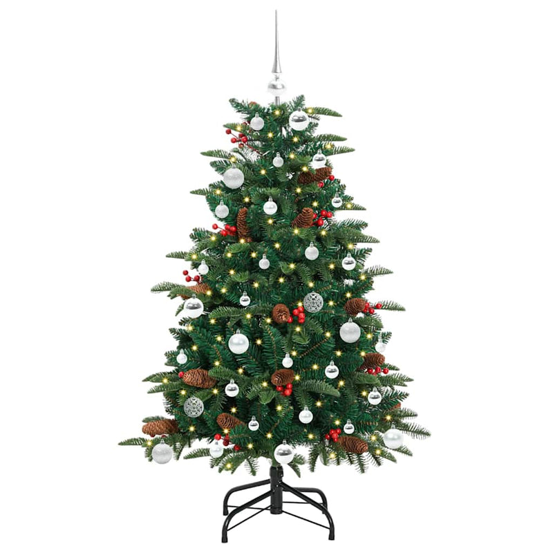 Afbeelding laden in galerijviewer, Vidaxl kunstkerstboom groen 150 cm pvc en metaal en plastic
