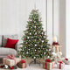 Vidaxl kunstkerstboom groen 180 cm pvc en metaal en plastic