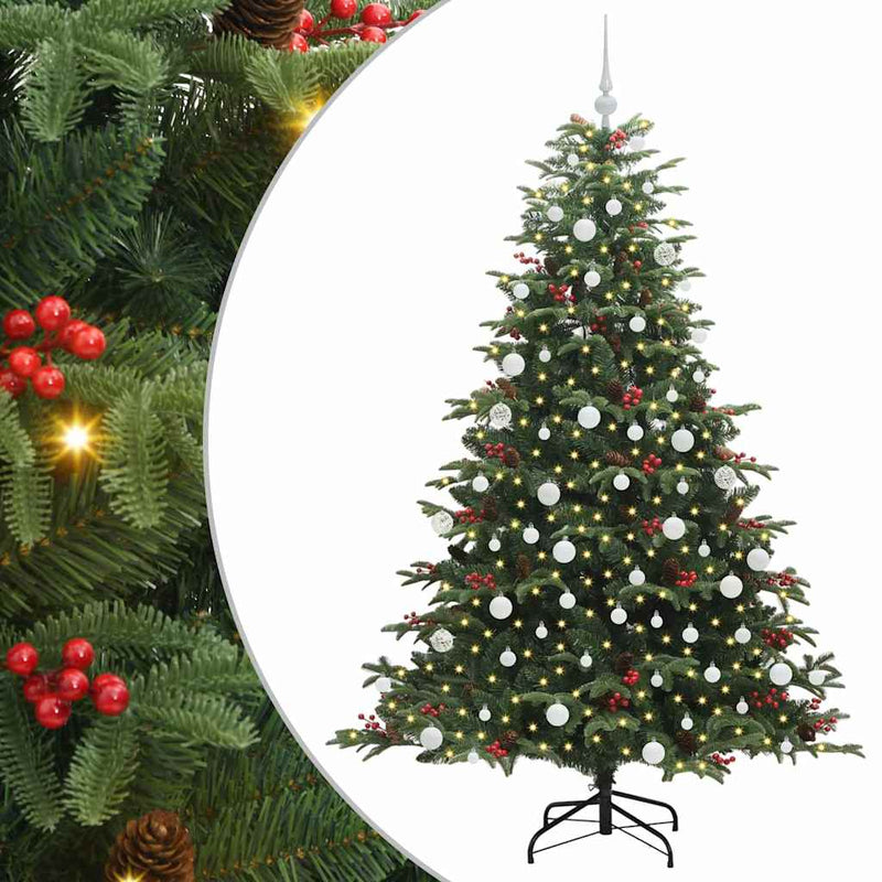 Afbeelding laden in galerijviewer, Vidaxl kunstkerstboom groen 180 cm pvc en metaal en plastic
