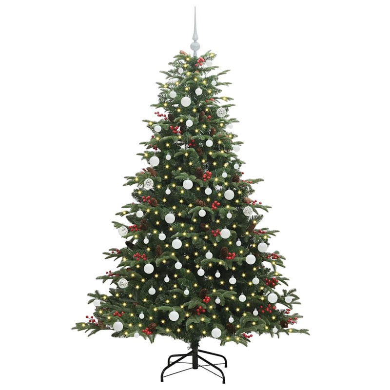 Afbeelding laden in galerijviewer, Vidaxl kunstkerstboom groen 180 cm pvc en metaal en plastic
