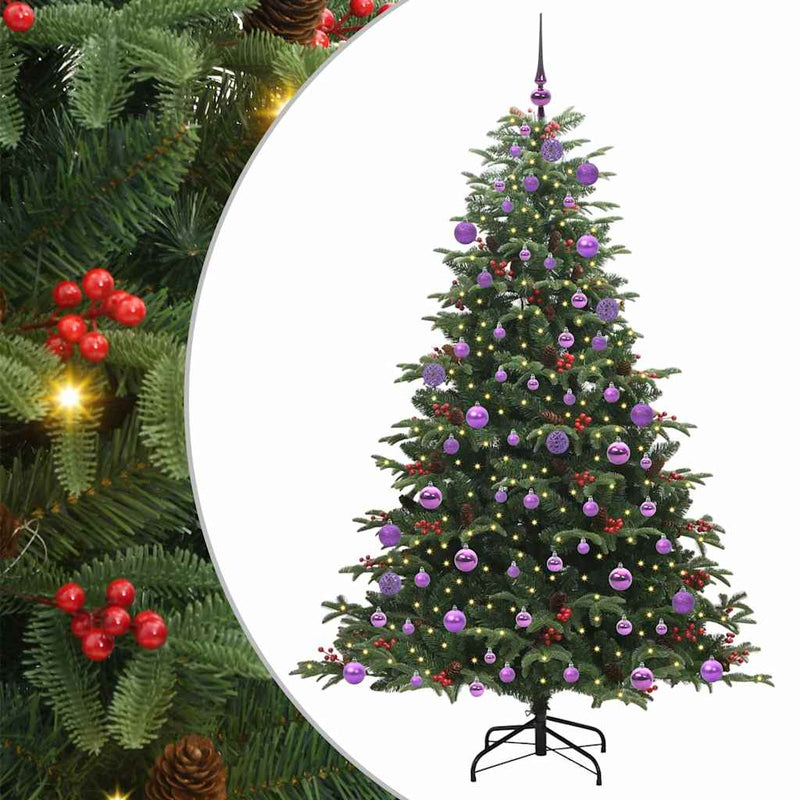 Afbeelding laden in galerijviewer, Vidaxl kunstkerstboom groen 180 cm pvc en metaal en plastic
