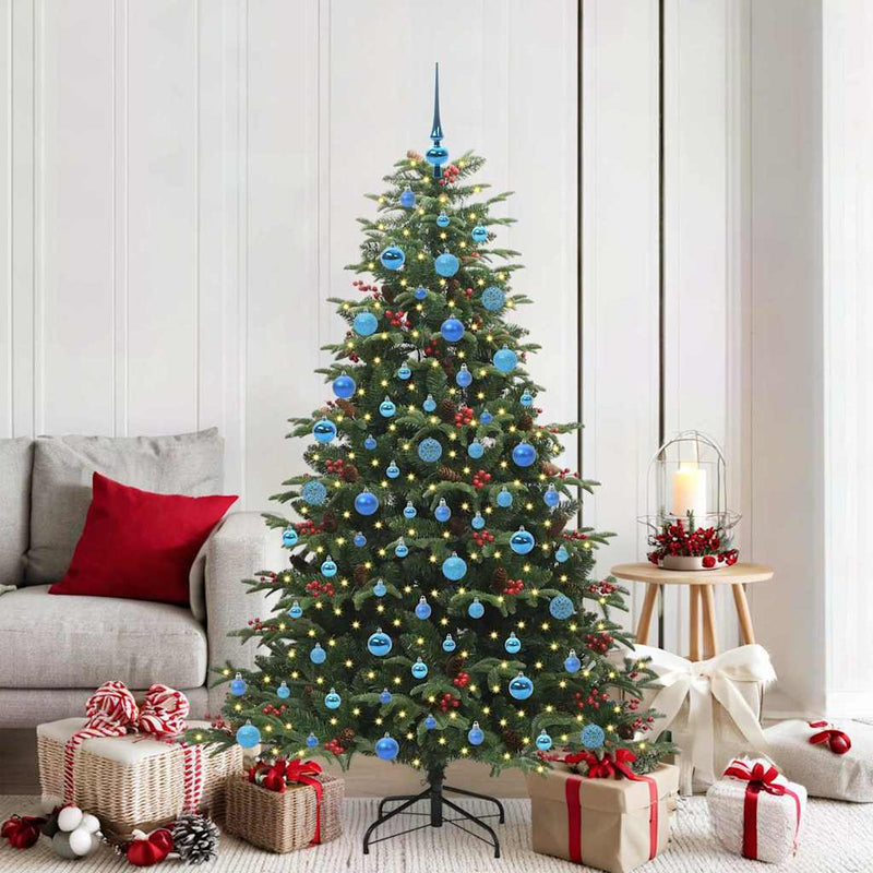 Afbeelding laden in galerijviewer, Vidaxl kunstkerstboom groen 180 cm pvc en metaal en plastic
